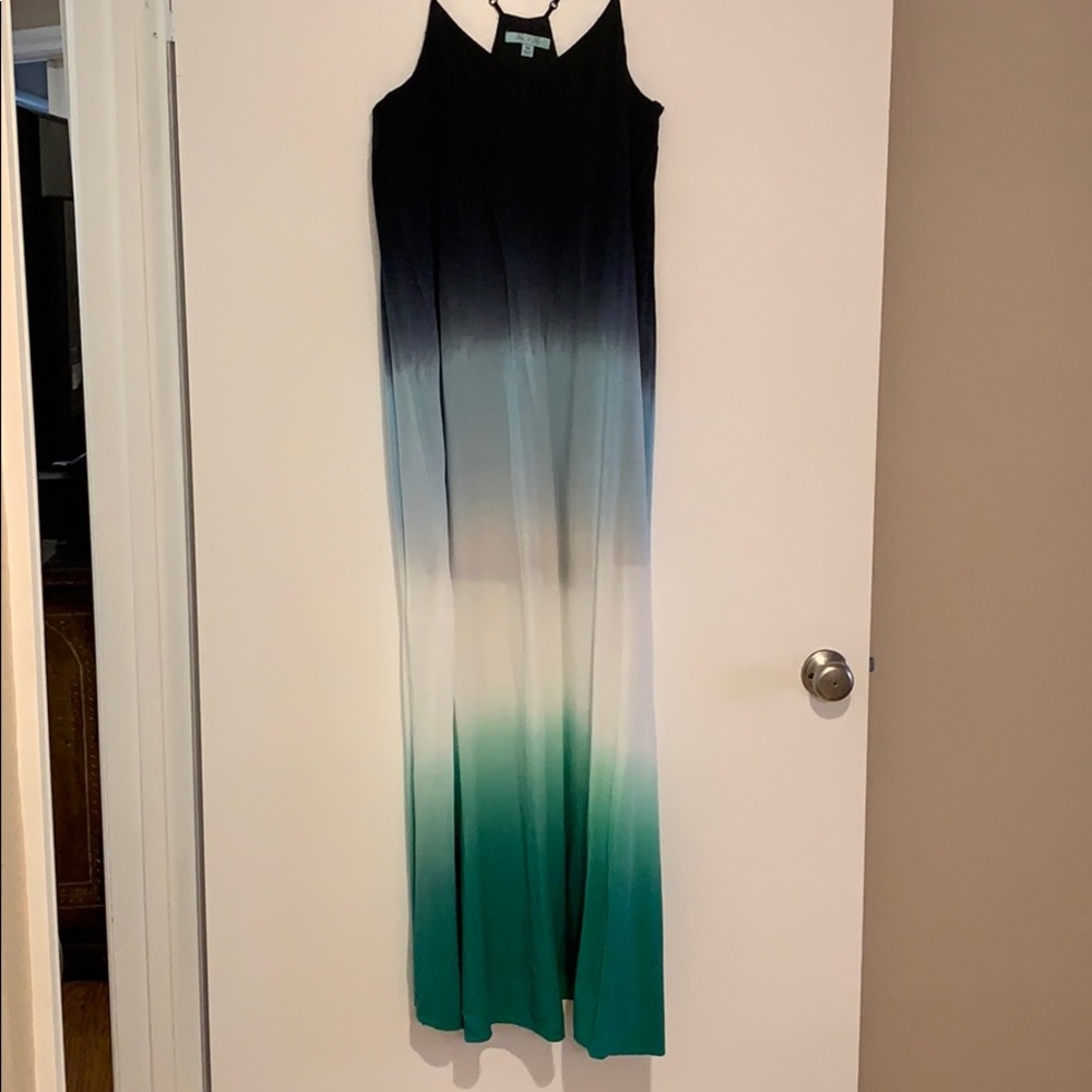 Ombré maxi sundress